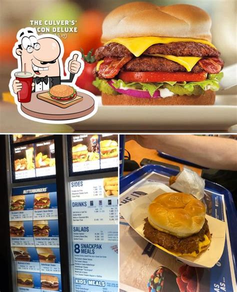 Culver’s® is a family-favorite restaurant known for cooked-to-order ButterBurgers, handcrafted Fresh Frozen Custard and Wisconsin Cheese Curds. Welcome to delicious®. Open until 10:00 PM (Show more). 
