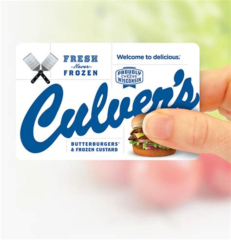 Culvers Gift Card Where To Buy
