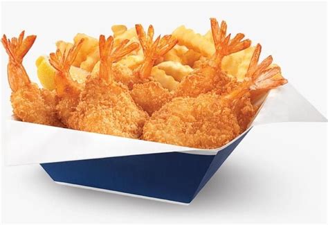 A Culvers 6 Piece Butterfly Jumbo Shrimp Dinner contains 1