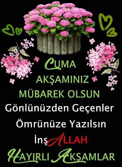 Cuma gecesi resimli mesajlar.