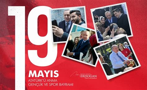 Cumhurbaşkanı Erdoğan'dan 19 Mayıs Mesajı! "Türkiye.