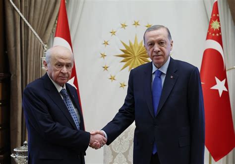 Cumhurbaşkanı Erdoğan, Bahçeli ile bir araya geliyor