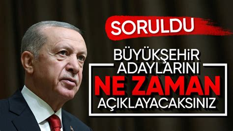 Cumhurbaşkanı Erdoğan: 15 Aralık’tan sonra adaylarımızı açıklamaya başlayacağız