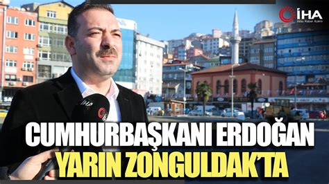 Cumhurbaşkanı Erdoğan’ın Zonguldak mitingi öncesi hazırlıklar sürüyor