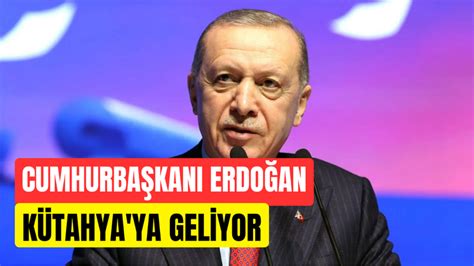 Cumhurbaşkanı Erdoğan 28 Şubat günü Kütahya’ya geliyors