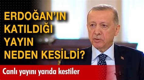 Cumhurbaşkanı erdoğan canlı yayın