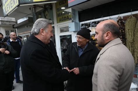 Cumhuriyet Mahallesi esnafından Başkan Palancıoğlu’na büyük ilgi