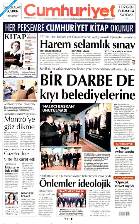 Cumhuriyet gazetesi son dakika sanal haber