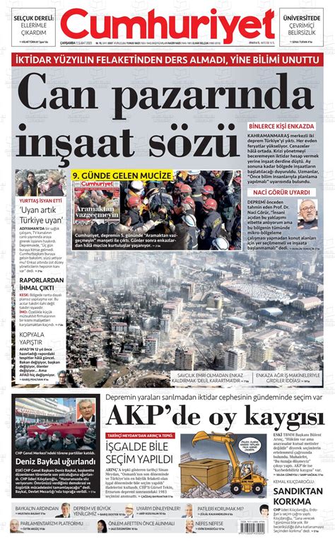 Cumhuriyet haber sitesi