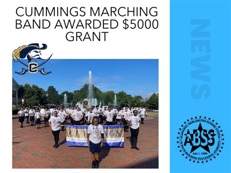 Cummings High School Marching Band Awarded …