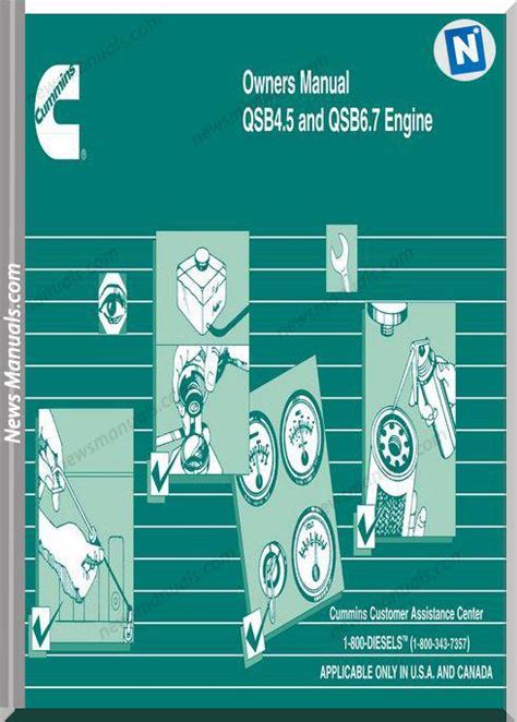 Cummins bedienungsanleitung qsb45 und qsb67 motor. - Old 580 case backhoe service manual.