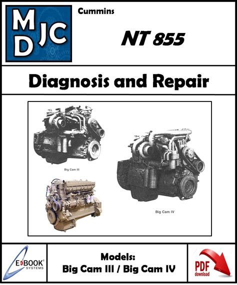 Cummins big cam iii and big cam iv nt 855 diesel engine troubleshooting and repair manual. - Manual for briggs stratton 550ex series.