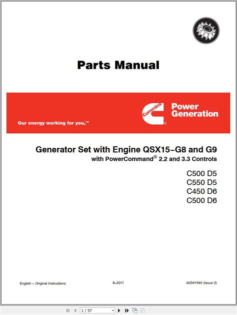 Cummins diesel generator maintenance manual model c450d6. - Johnson 70 hp manual free download.