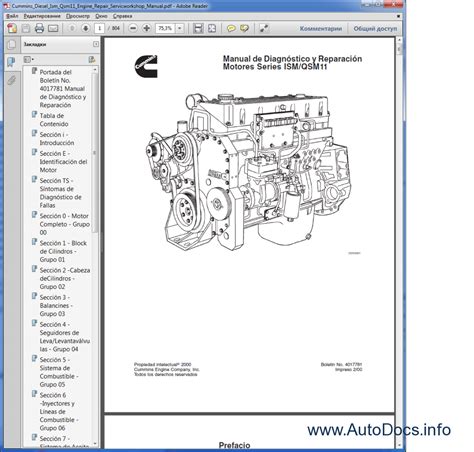 Cummins diesel ism qsm11 engine repair servicworkshop manual. - Dodge stratus repair manual power steering belt.