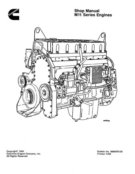 Cummins m11 series engines workshop repair service manual. - Mariner 40 ps 2 zyl außenborder teile handbuch.