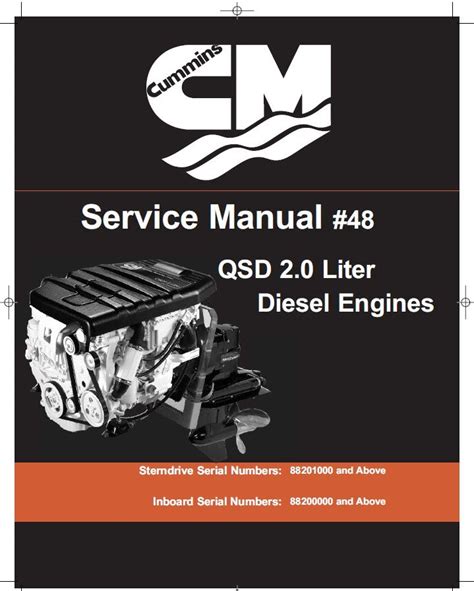 Cummins mercruiser qsd 2 0 dieselmotoren werkstatt service reparaturanleitung. - Wayne oil burner model ehasr repair manual.