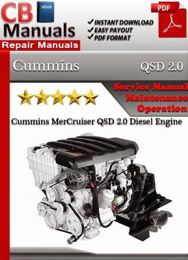 Cummins mercruiser qsd 2 0 manuale di servizio motori diesel. - 2005 2006 yamaha vino xc50v owners manual xc 50 v.