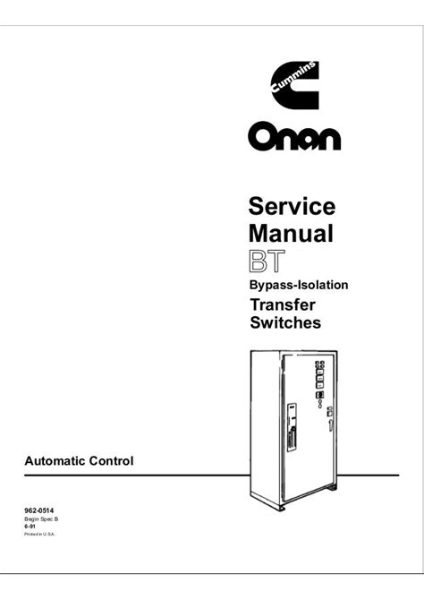 Cummins onan bt bypass isolation transfer switches service repair manual instant download. - Motorola cordless phone c401a user manual.