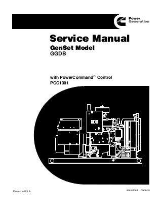 Cummins onan ggdb generator set with powercommand control pcc1301 service repair manual instant download. - Repressão contra os botocudos em minas gerais.