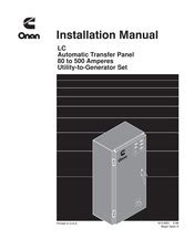 Cummins onan lc automatic transfer panel 80 to 500 amperes utility to generator set service repair manual instant. - Service manual for 610 long tractor.