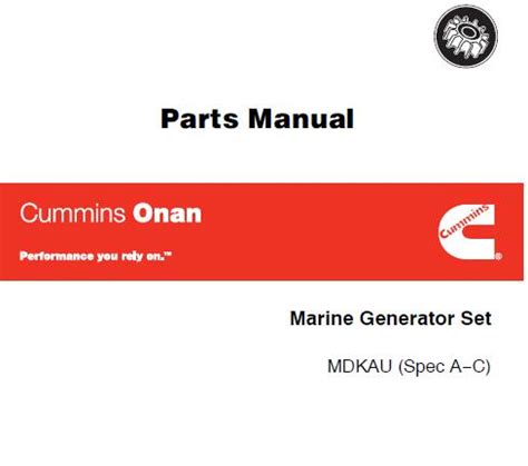 Cummins onan mdkau marine generator set service repair manual instant. - Jaguar mk10 1968 repair service manual.