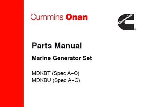 Cummins onan mdkbt mdkbu generator set service repair manual instant. - Emerson 1f98 0600 installation guide pepco.