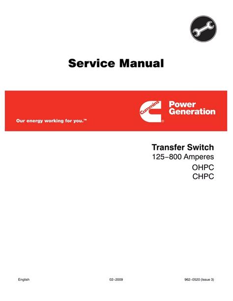 Cummins onan ohpc chpc transfer switch 125 800 amperes service repair manual instant. - University physics with modern bauer westfall solutions manual.