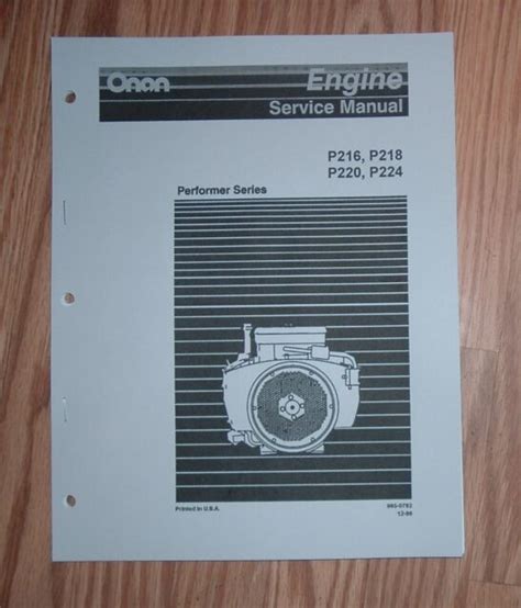 Cummins onan p216 p218 p220 manual de reparación del servicio del motor descarga instantánea. - Manual de sistemas de bases de datos.