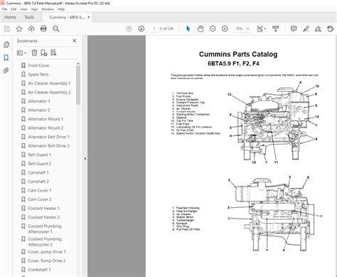 Cummins parts catalog 6bta5 9 f1 f2 f4 engine manual download. - Guida allo studio chiave di risposta del sistema chimico digestivo.