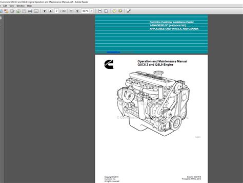 Cummins qsc8 3 qsl9 engine operation maintenance manual. - Perkins engine 1000 series manuals ak.