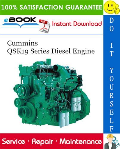 Cummins qsk19 series diesel engine service repair manual. - 2002 jeep grand cherokee repair shop manual cd rom.
