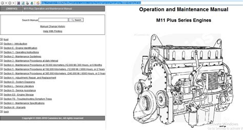 Cummins service diesel engine m11 plus operation and maintenance manual download now. - Warp painting a manual for weavers.