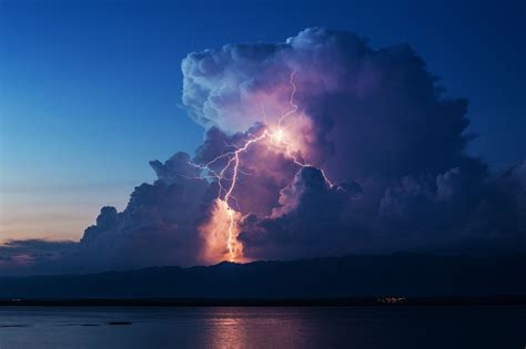 Cumulonimbus Clouds Lightning