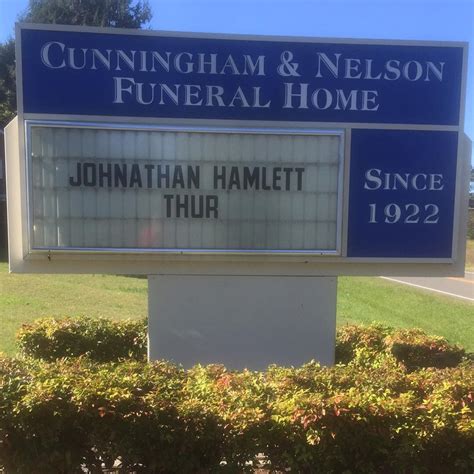 Cunningham nelson funeral home obituaries.  Offer condolences/tributes, send...