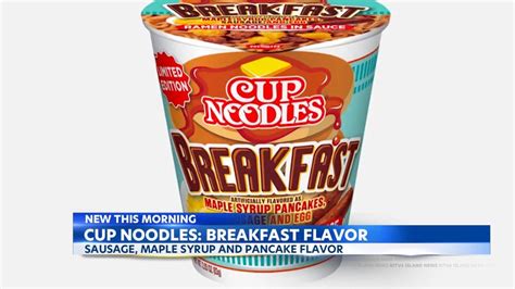 Cup Noodles’ new ramen flavor puts your breakfast cravings into a cup