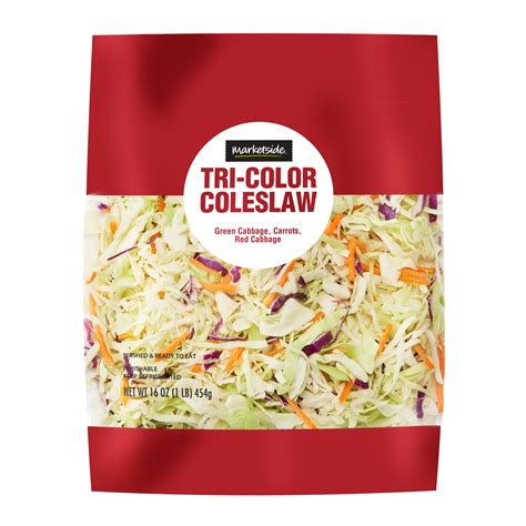 Coleslaw is a side dish that can be made from a number of differen