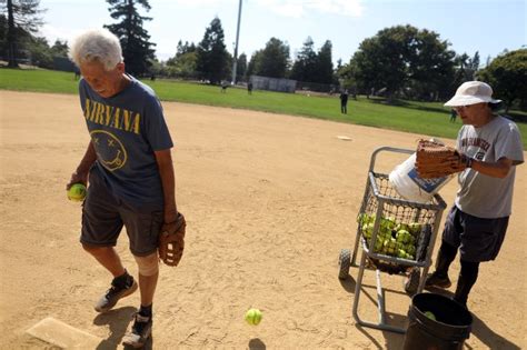 Cupertino’s 50-plus softball league promotes competition, camaraderie
