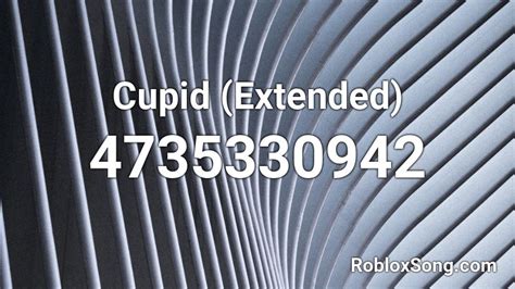 Cupid fifty fifty roblox id 2023. Jun 1, 2021 · 24+ Cupid Roblox Song IDs/Codes1. Oh My Girl - Cupid (CUT) Roblox Code2. Andro - Купидон (Cupid) Roblox ID3. Cupid - Jack Stauber Roblox Code4. deestroying -... 