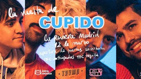 Cupido en La Riviera: Concierto imperdible en Madrid