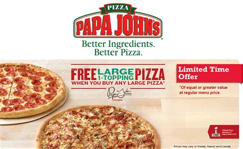 Cupones Papa John