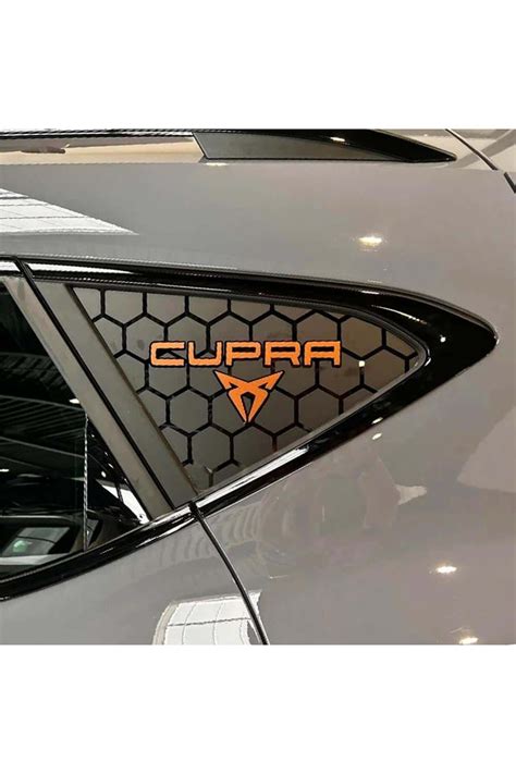 Cupra Leon MK4 Kelebek Cam Sticker Set. 