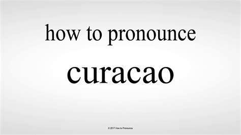 Curaçao pronunciation. Things To Know About Curaçao pronunciation. 