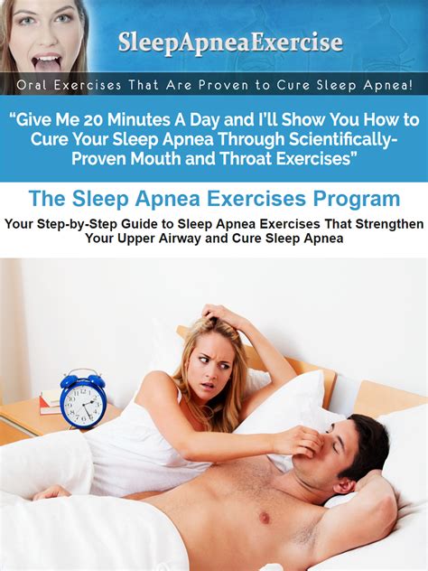 Cure Sleep Apnea With Exercise