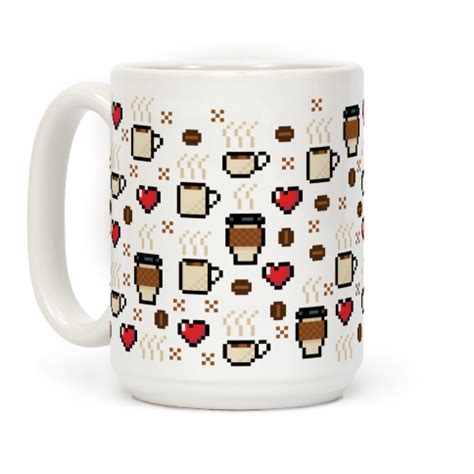 Curio Coffee Mugs Pixels