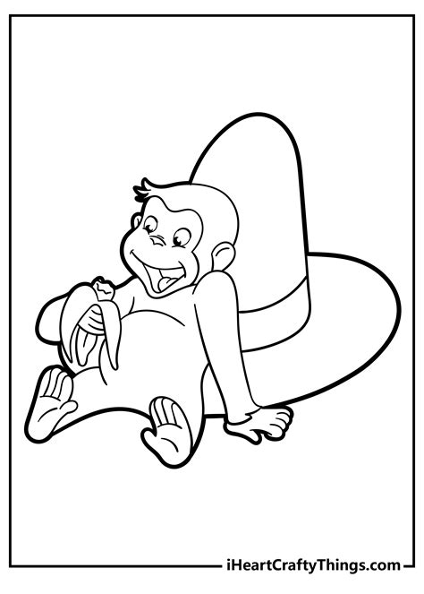 Curious George Coloring Shee