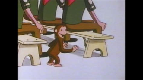 Curious George Ties a Knot (Old Cartoon 80