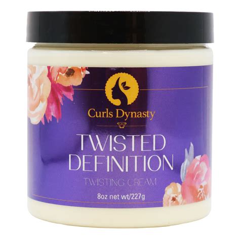 Curl Dynasty Twisted Definition Twisting Cream - 8oz : …