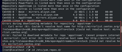 Curl error 6. centos.  CURLUE_URLDECODE (6) URL decode error, most likely because of r...