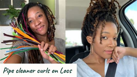 Curl locs with pipe cleaners. For young locs that need a style boost. Here is a cute pipe cleaner style and the products I use to get this look. All products used have NOT been tested on ... 