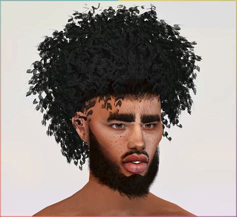 Curly Fro mod for The Sims 4 - Download